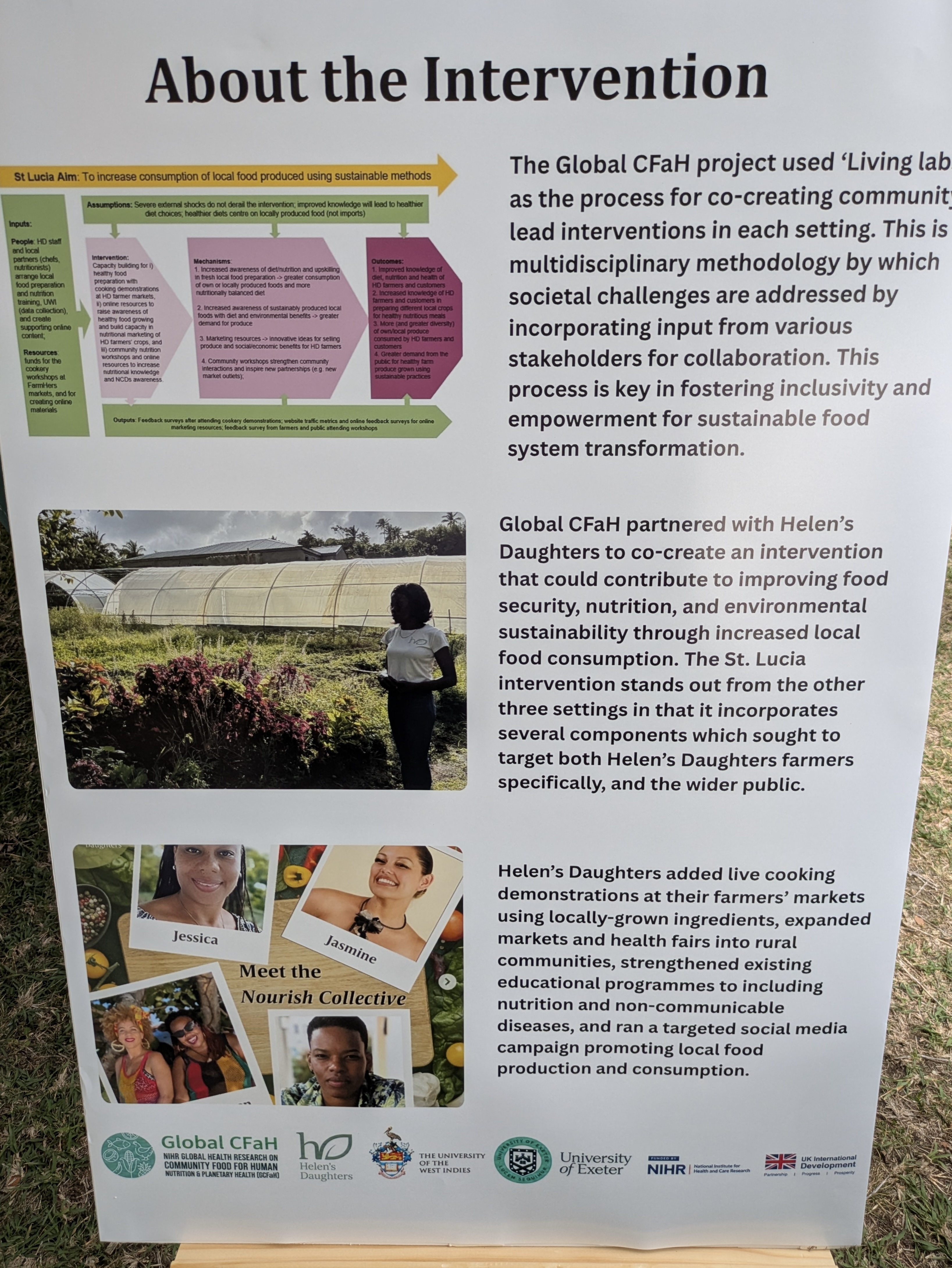 St Lucia Dissemination Event Helens Daughters8